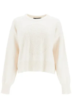 Boxy Medusa Towel Sweater