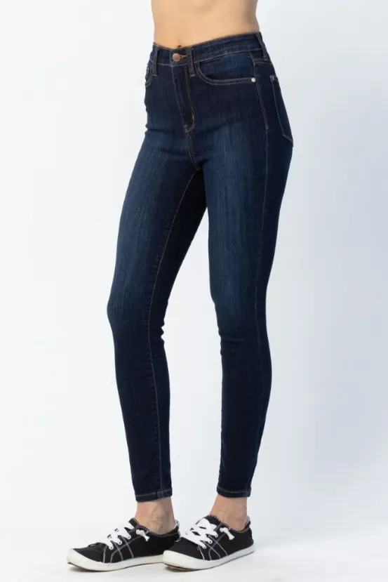 Cameron - Judy Blue High Waist Back Phone Yoke Seam Skinny Jeans