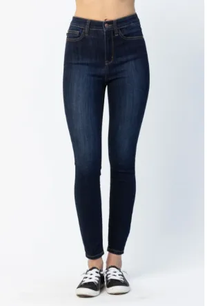 Cameron - Judy Blue High Waist Back Phone Yoke Seam Skinny Jeans