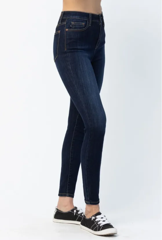 Cameron - Judy Blue High Waist Back Phone Yoke Seam Skinny Jeans