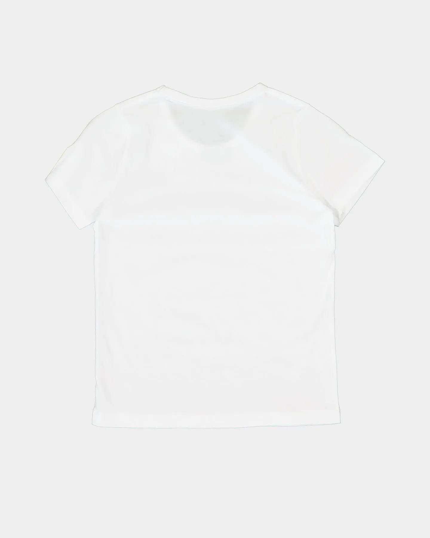 Champion Kid's Script Short Sleeve T-Shirt White