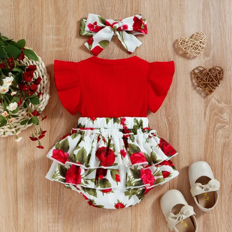 Cotton Candy Floral Style Romper Jumpsuit