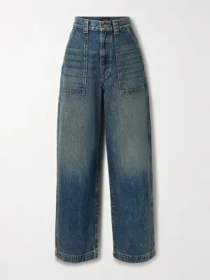 Hewitt high-rise straight-leg jeans