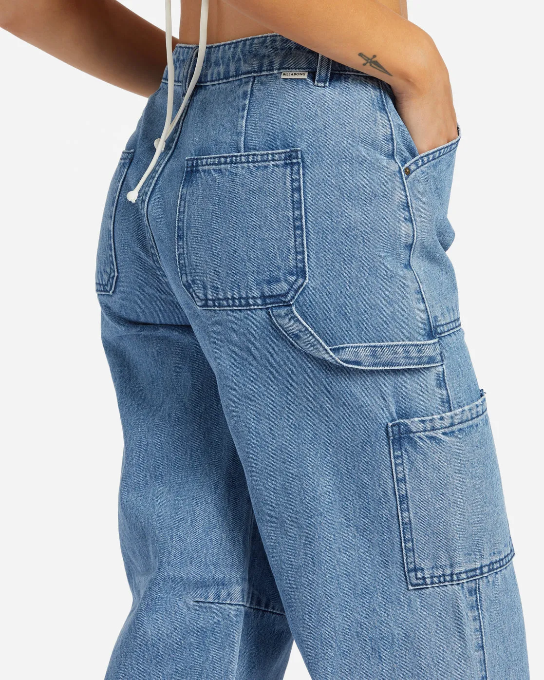 Leia Denim Pant - Blue Rinse Indigo