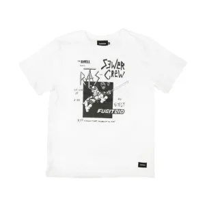 Sewer Crew White Tee