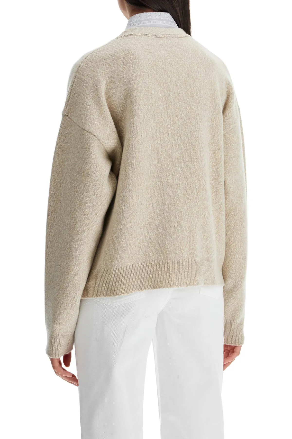 Versace "oversized wool and cashmere