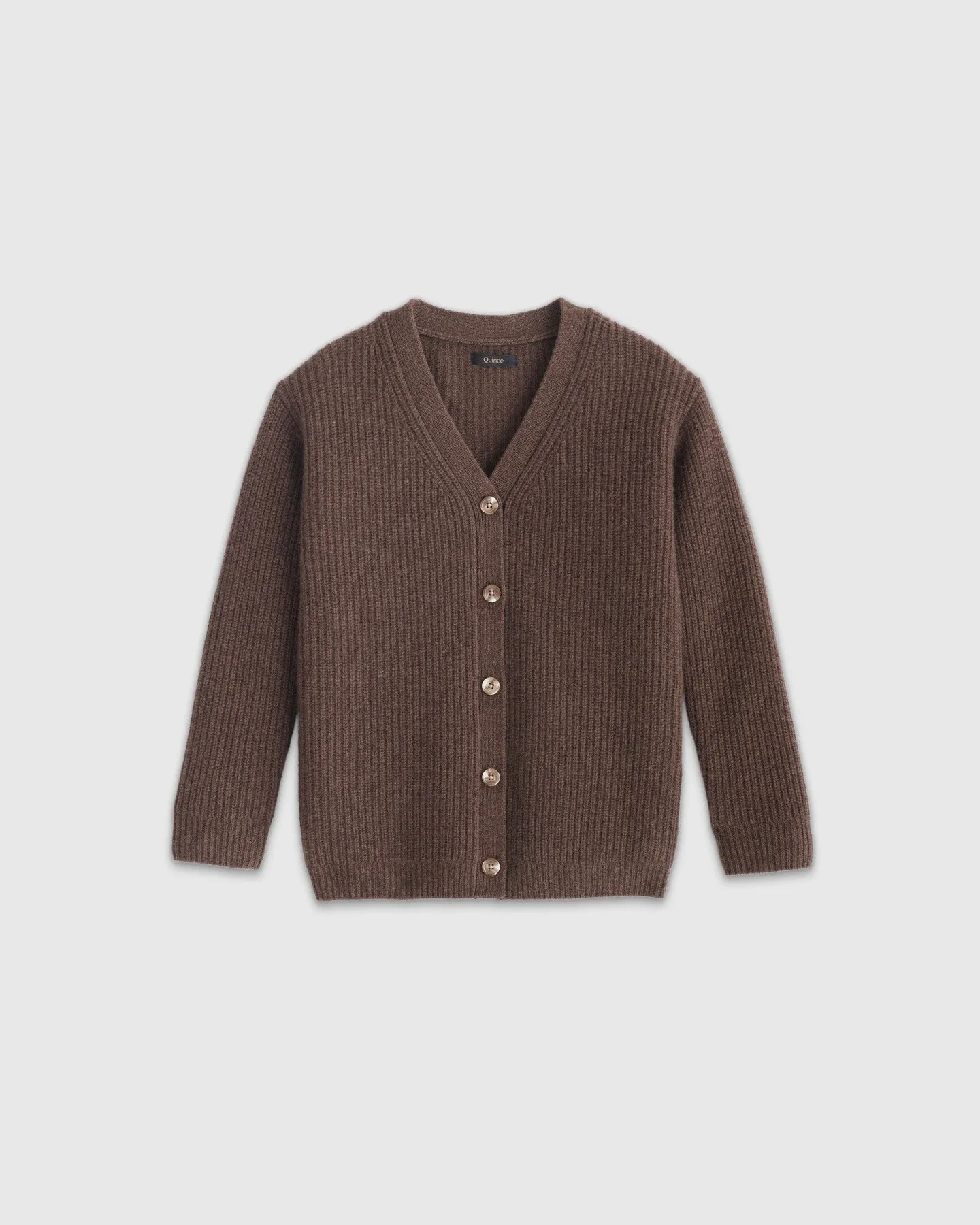 Washable Cashmere Oversized Fisherman Cardigan