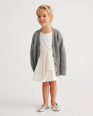 Washable Cashmere Oversized Fisherman Cardigan